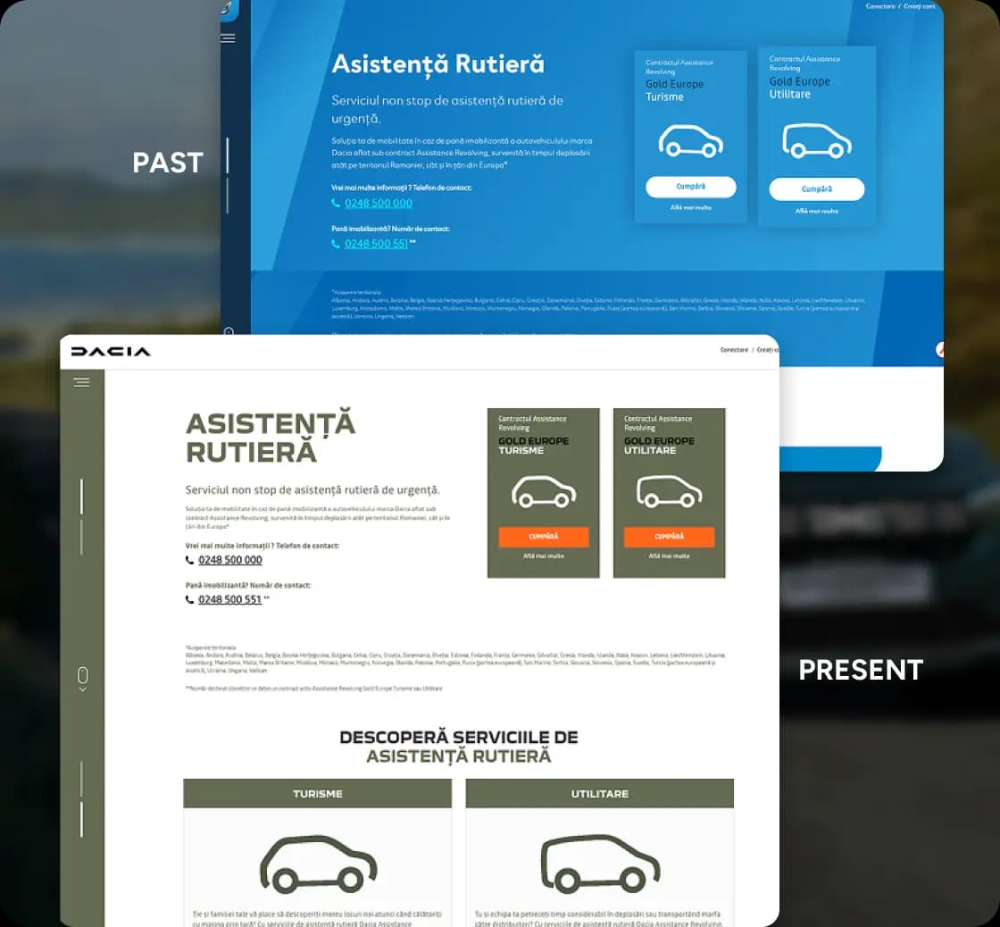 Dacia 2019: asistenta.dacia.ro platform