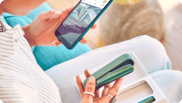 IQOS (Philip Morris Romania) project key visual: Boosting the digital experience for the members