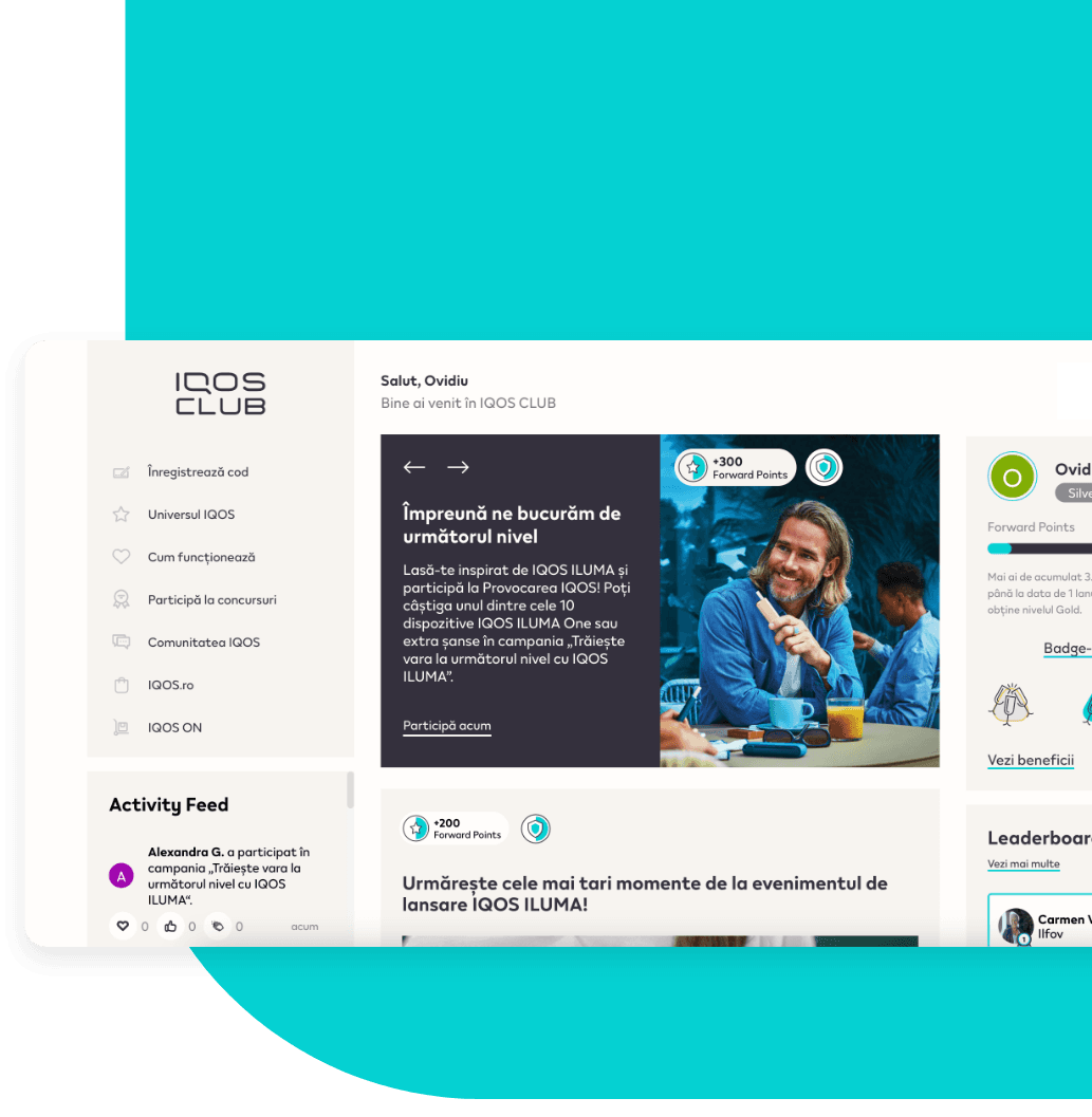 IQOS (Philip Morris Romania) project key visual
