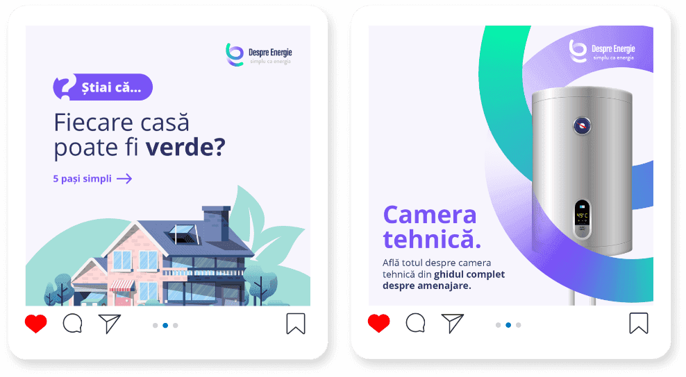 E.ON Energie Romania project visual: A learning experience