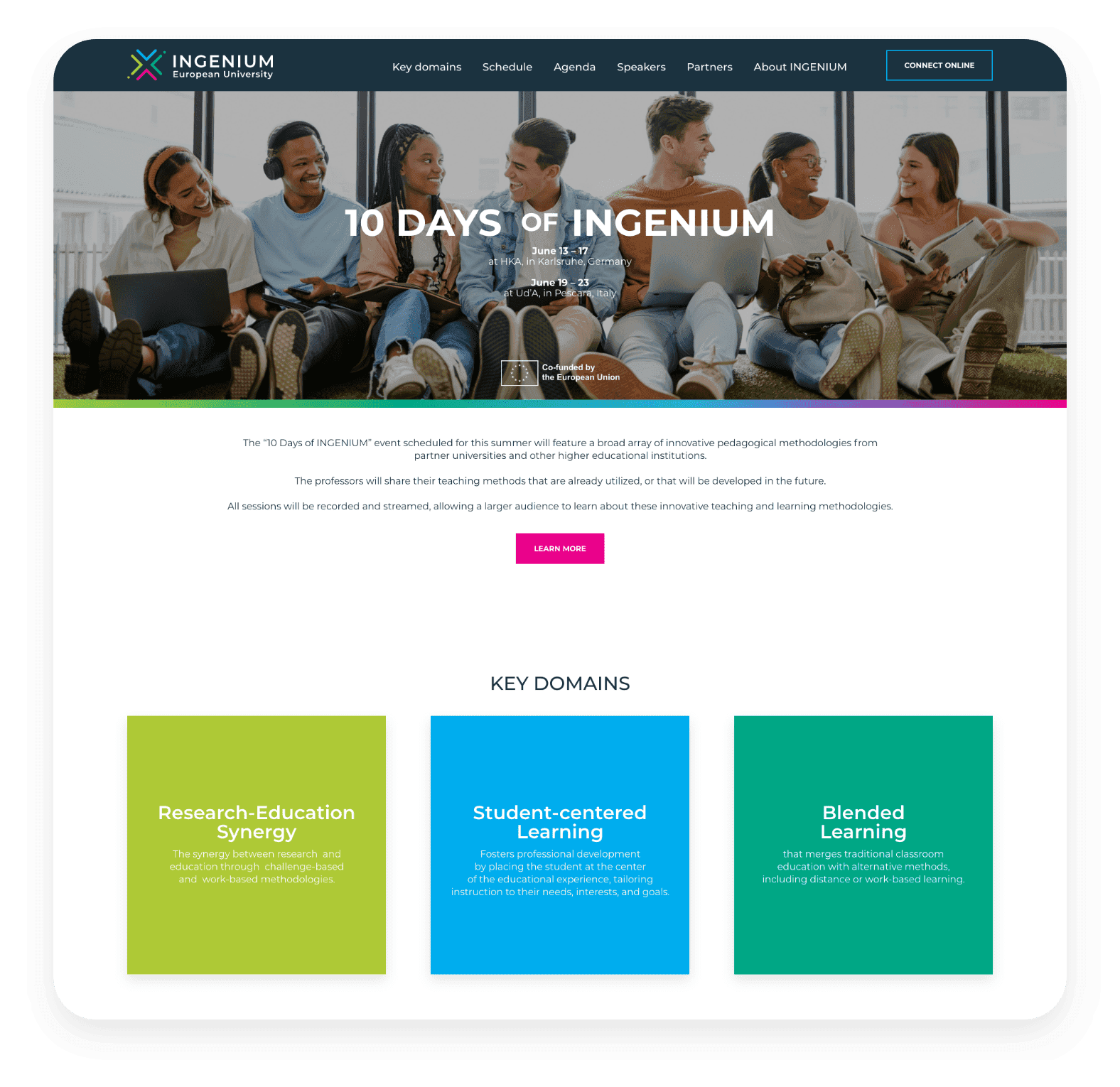 INGENIUM European University Alliance project visual: Crafting an Innovative Digital Strategy