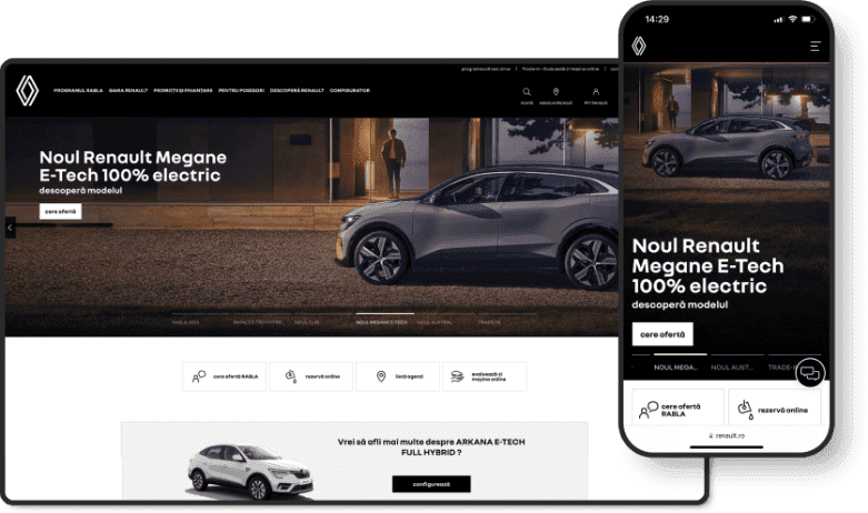 Renault Romania project key visual: The story